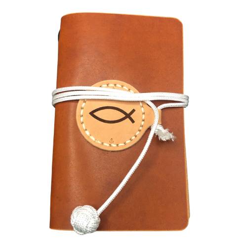 Personalized Horween Leather Pocket Journal | The Weathering Token