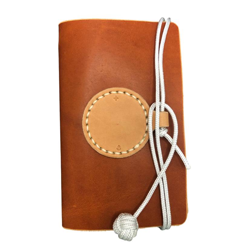 Personalized Horween Leather Pocket Journal | The Weathering Token