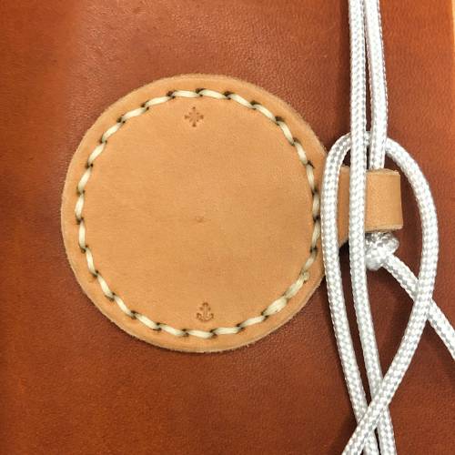 Personalized Horween Leather Pocket Journal | The Weathering Token