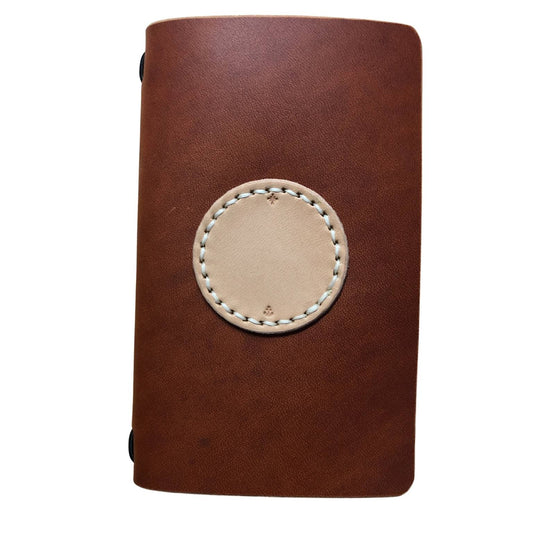 Personalized Horween Leather Pocket Journal | The Weathering Token
