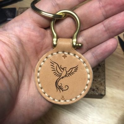 North & Mooring Weathering Token Keychain